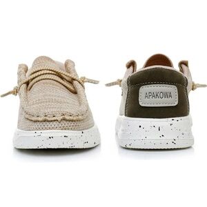 Kids Tan Slip-On Sneakers